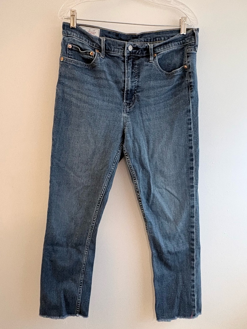 GAP vintage slim high rise jeans, sz 32-14